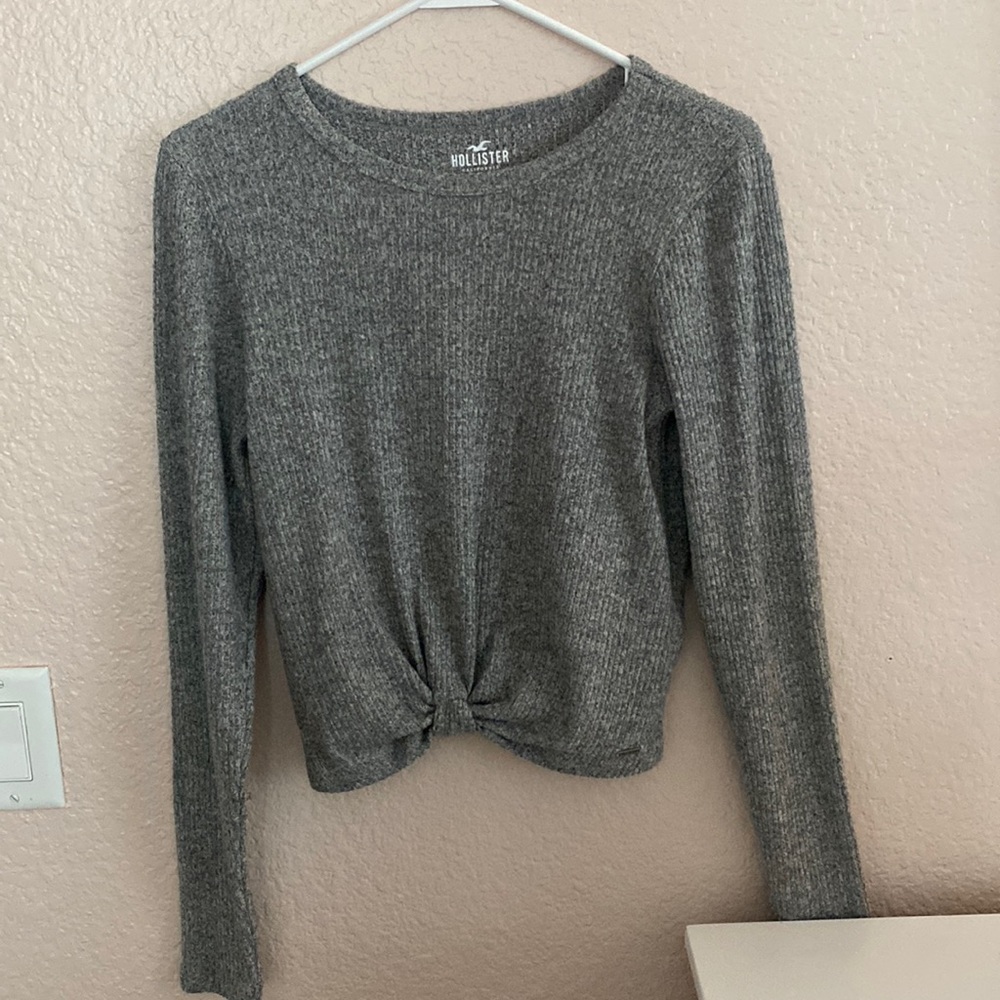 Grey Hollister long sleeve